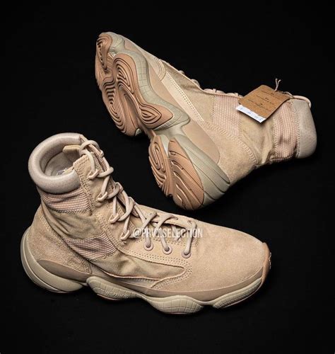 tan yeezys 500